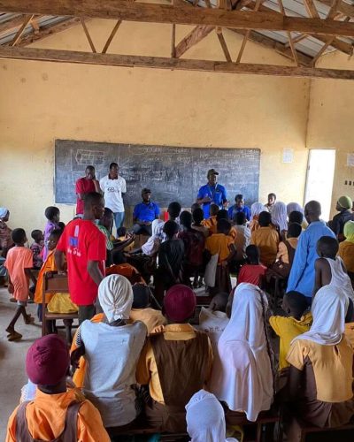 A community outreach across Nanton, Balshe, and Tamale as part of our effort to support children in need