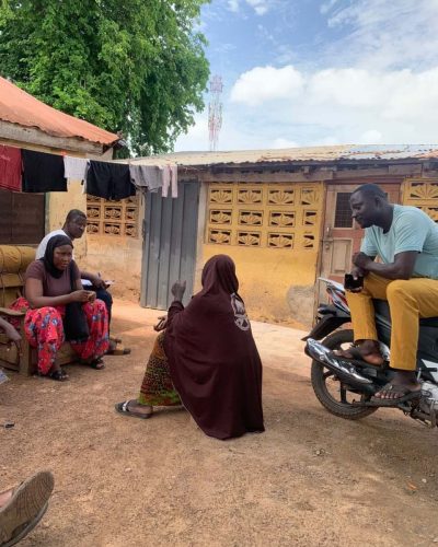 A community outreach visit to Kukuo, Tamale